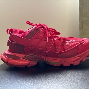 Balenciaga Red Runner-Style Men's Sneaker